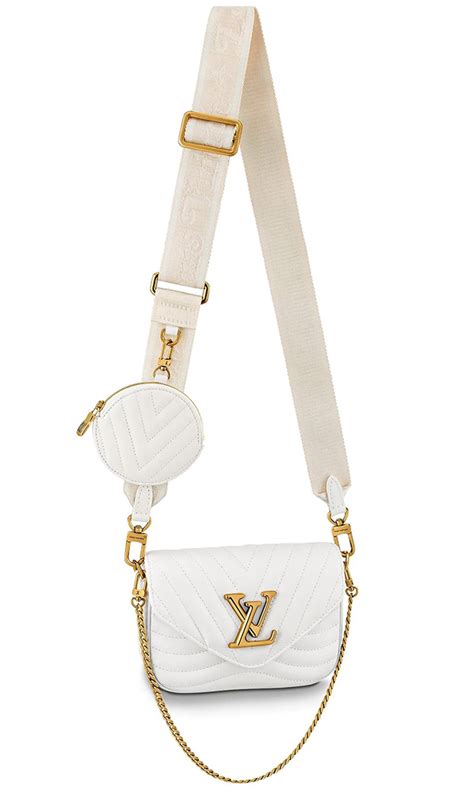 louis vuitton new wave multi pochette white|multi colored louis vuitton purse.